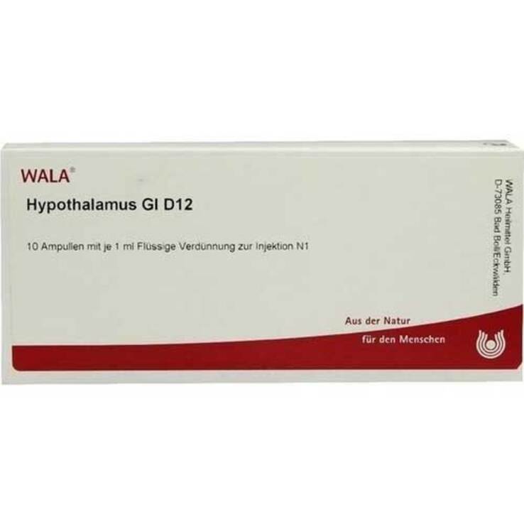 Hypothalamus GL D 12 Ampullen, 10X1 ml
