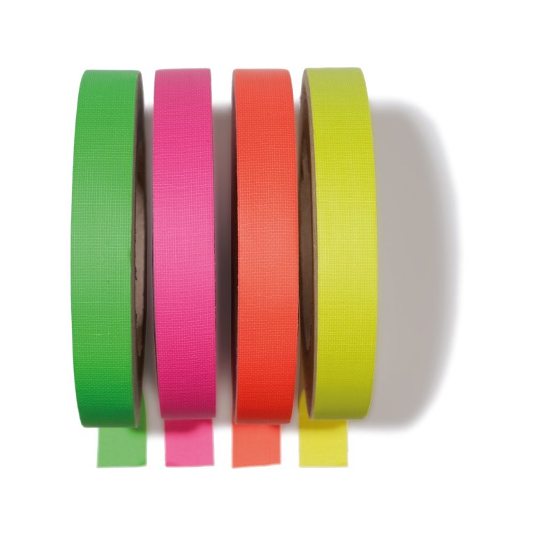 Gewebeband ''Gaffa'', matt, neonfarben