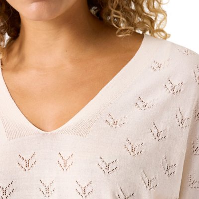 Tee-shirt à manches courtes femme à col V GARCIA