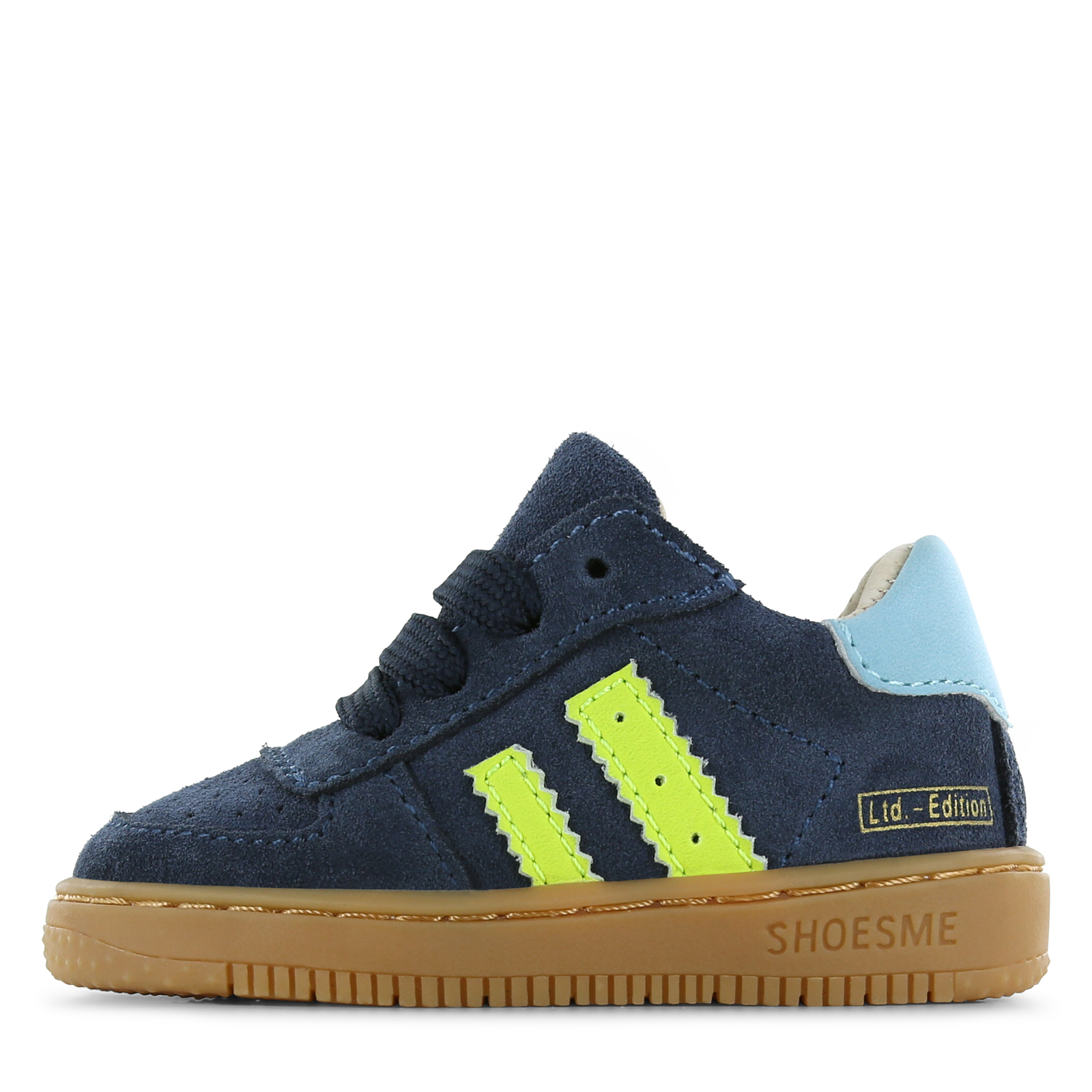 Shoesme Blau Wildleder Sneaker
