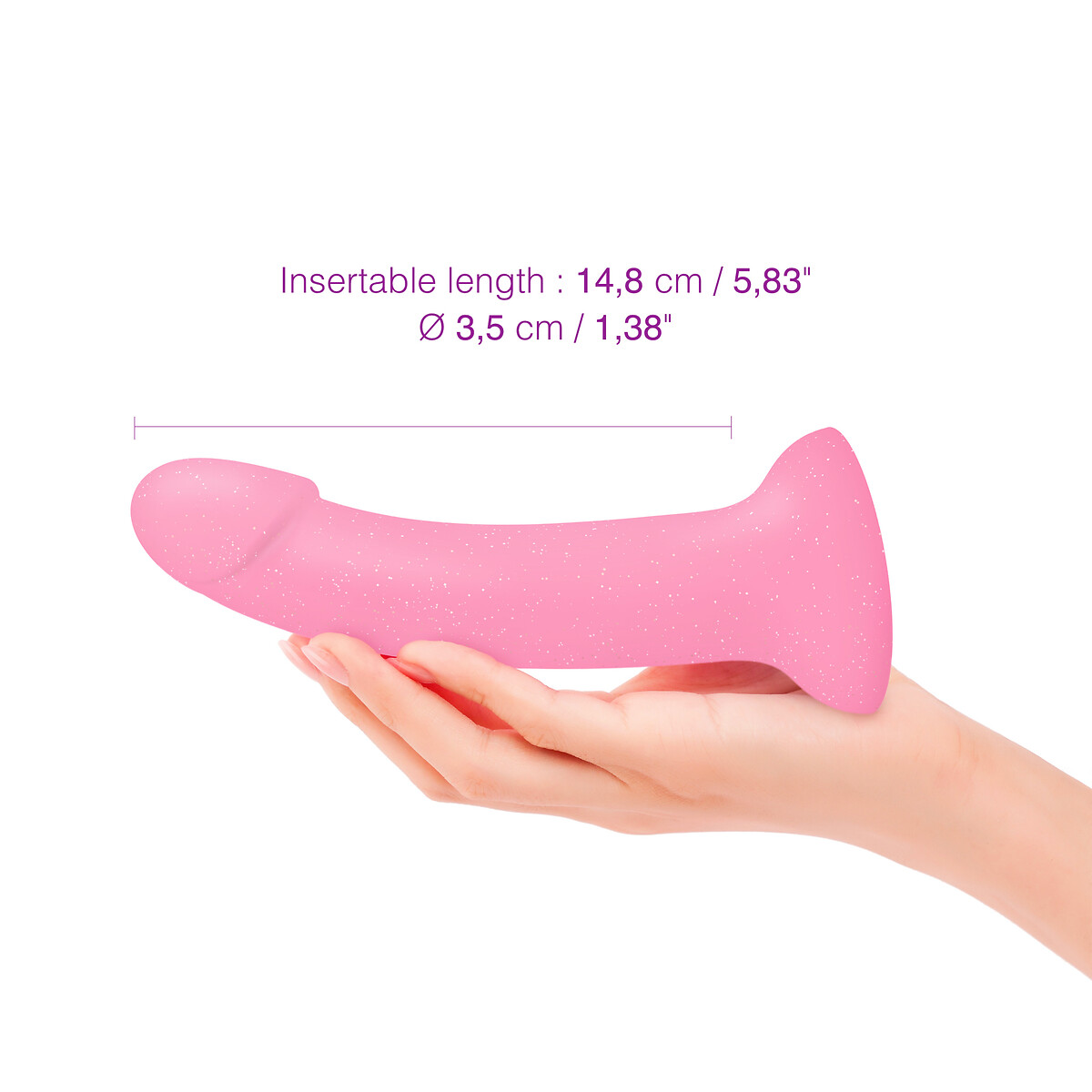 Adoro amar<br>Bonecas de vibrador brilhantes