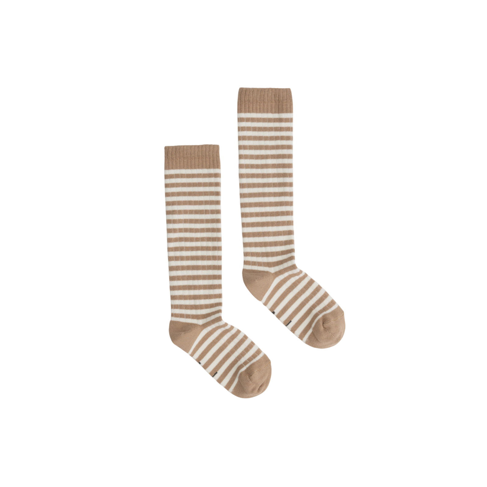 Kniesocken Biscuit Cream