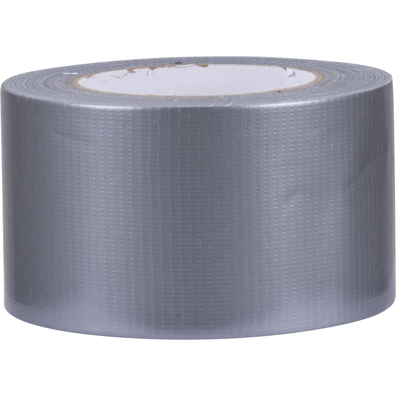 Duct tape hotmelt Zilver 72mmx50m