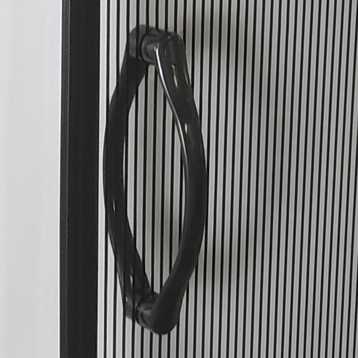Kerra Xenia douchecabine met douchebak en schuifdeur 80x80cm zwart mat