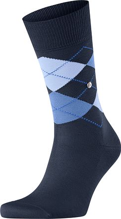 Burlington Manchester Sok Ruit Blauw 6120 21088-6120 kopen