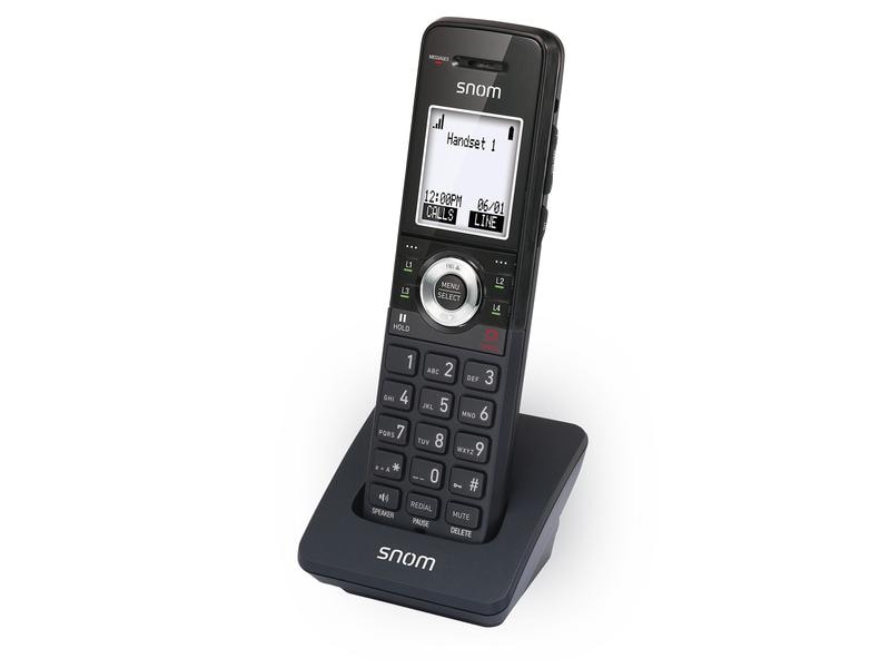 snom Mobilteil M10 Das ideale DECT-Mobilgerät für SOHO und KMU