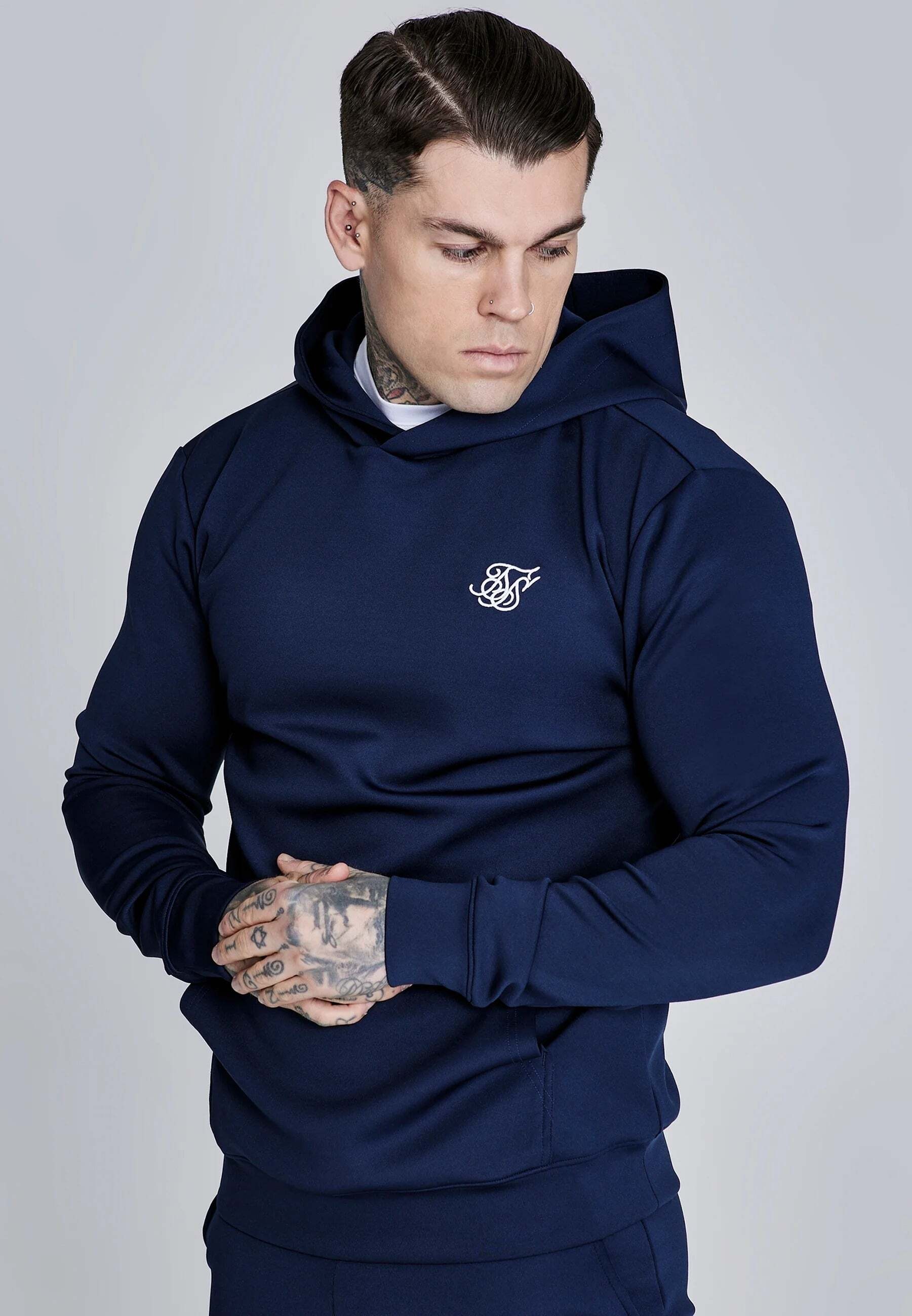 Siksilk Kapuzenpullover »Siksilk Kapuzenpullover Essentials Poly Hoodie«