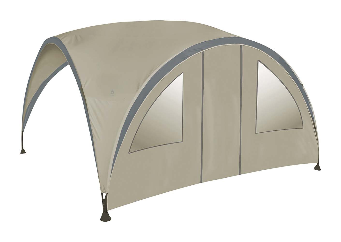 Bo-Camp Medium party shelter zijwand met ramen en deur
