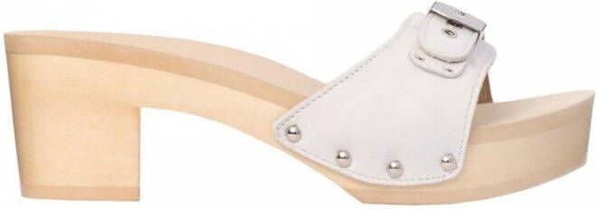 Scholl PESCURA IBIZA Lea-W Dames Muiltjes White