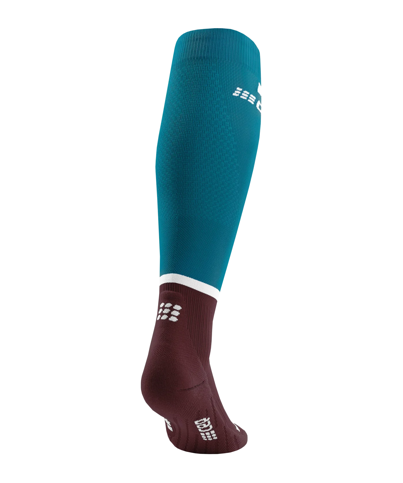CEP The Run Socken Tall Running Blau Rot