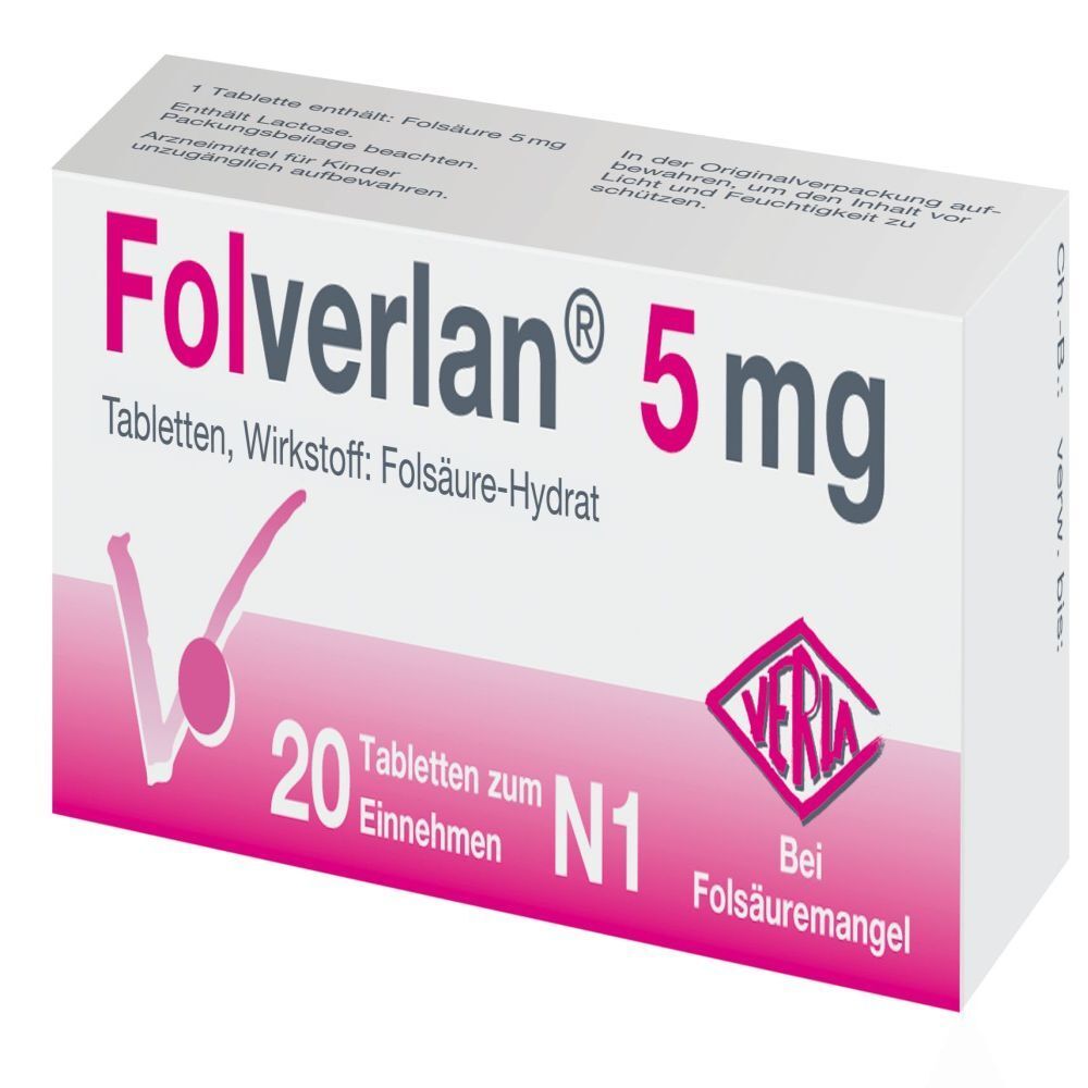 Folverlan® 5 mg Tabletten