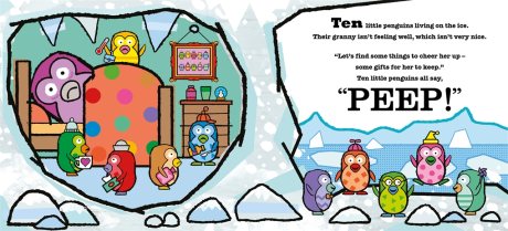 Ten Little Penguins Board Book - Ten Little (Board book)