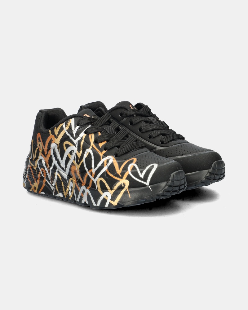 Skechers Uno Lite Lage sneakers  - zwart