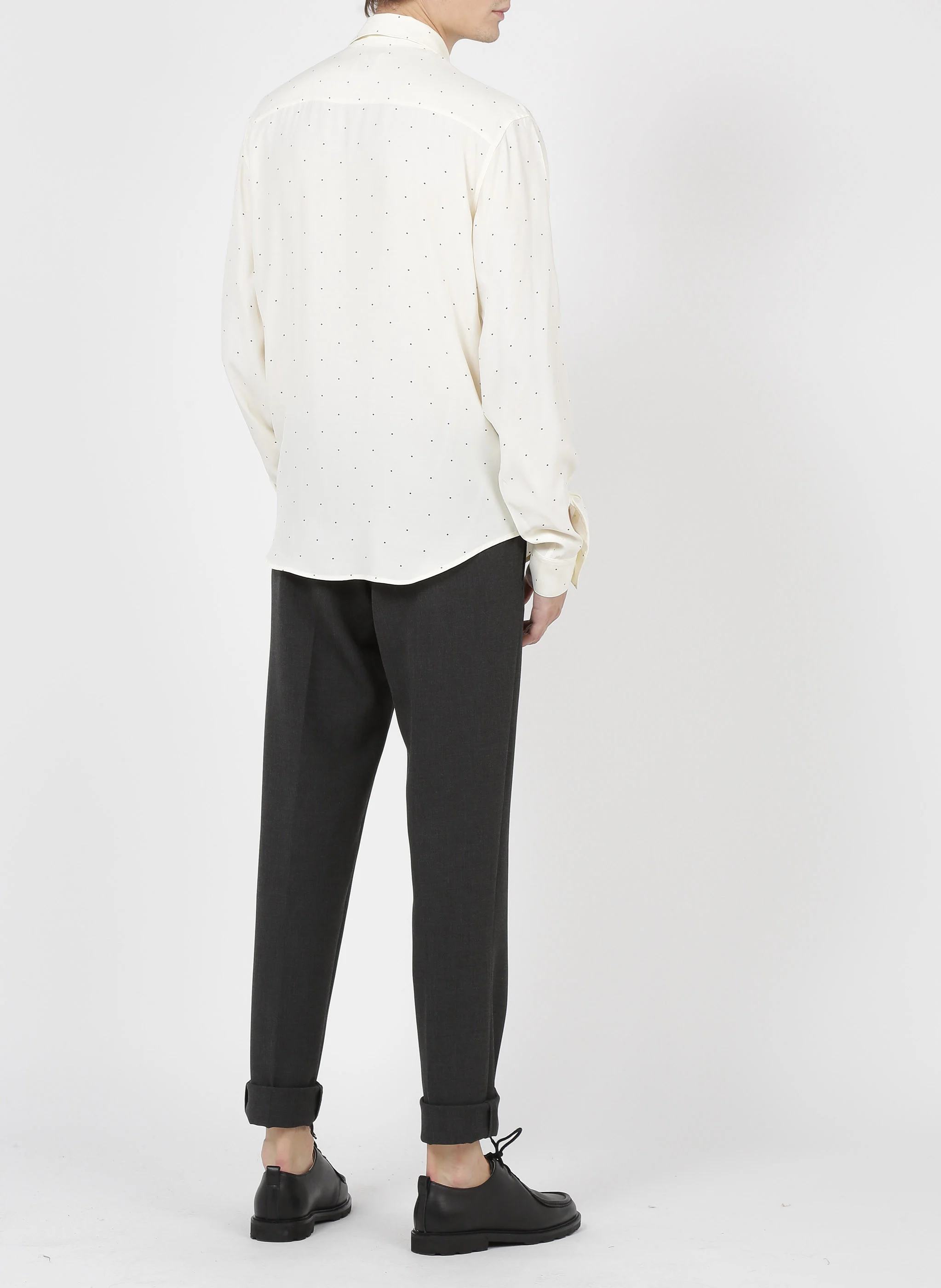 Pantalon droit| Gris