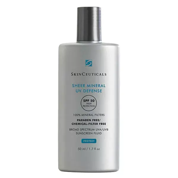 Protetor solar facial SkinCeuticals Photoprotection Sheer Mineral UV Defense FPS 50 50ml
