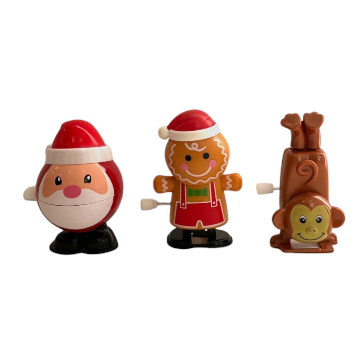 Père Noël sauteur à remonter Mercredi et Patati