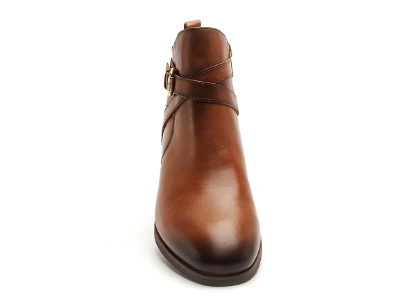 Pikolinos boots bottine plates femme royal w4d8614 marron