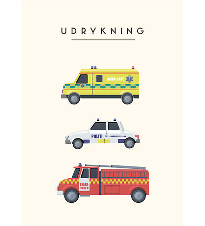 Citatplakat Plakat - B?rneplakat - Udrykning - A3