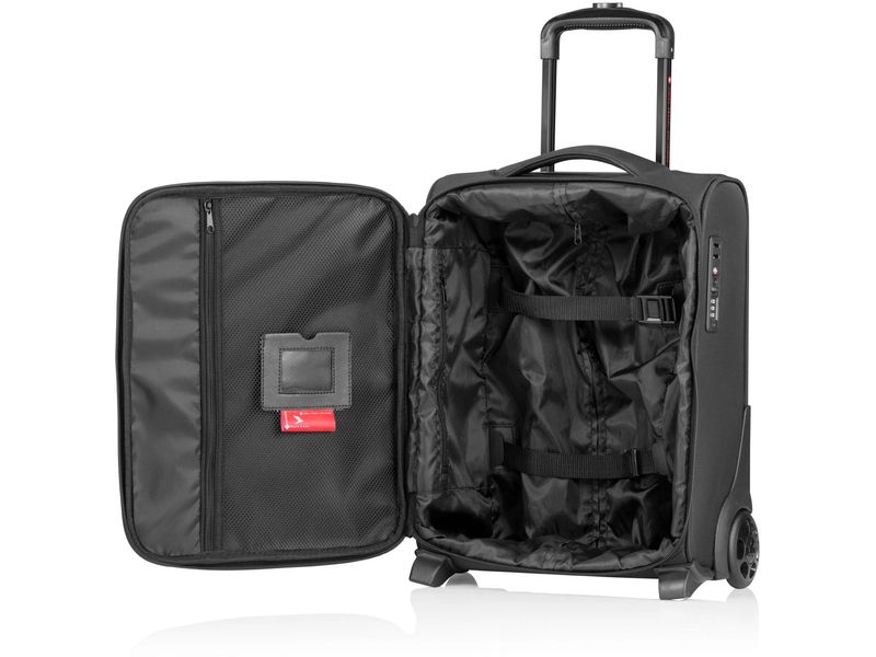 PACK EASY Reisekoffer EasyTrip XS, Schwarz Untersitz-Cabin-Trolley