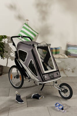 North 13.5 Speeder 2 Sykkelvogn, Grey