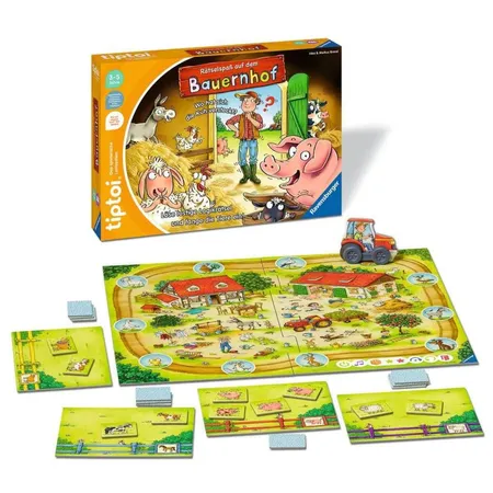 Ravensburger tiptoi Rätselspaß auf dem Bauernhof