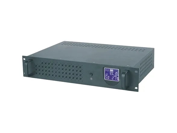EnerGenie UPS-RACK-1500 - UPS (rackversion) - AC 220 V - 1500 VA - 8 At - USB - output-stikforbindelser: 3 - 3.4U