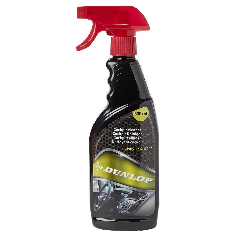 Nettoyant cockpit Dunlop intérieur auto senteur citron 500ml