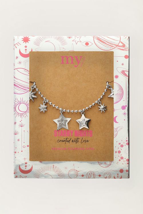 Starry bedelarmband met sterren