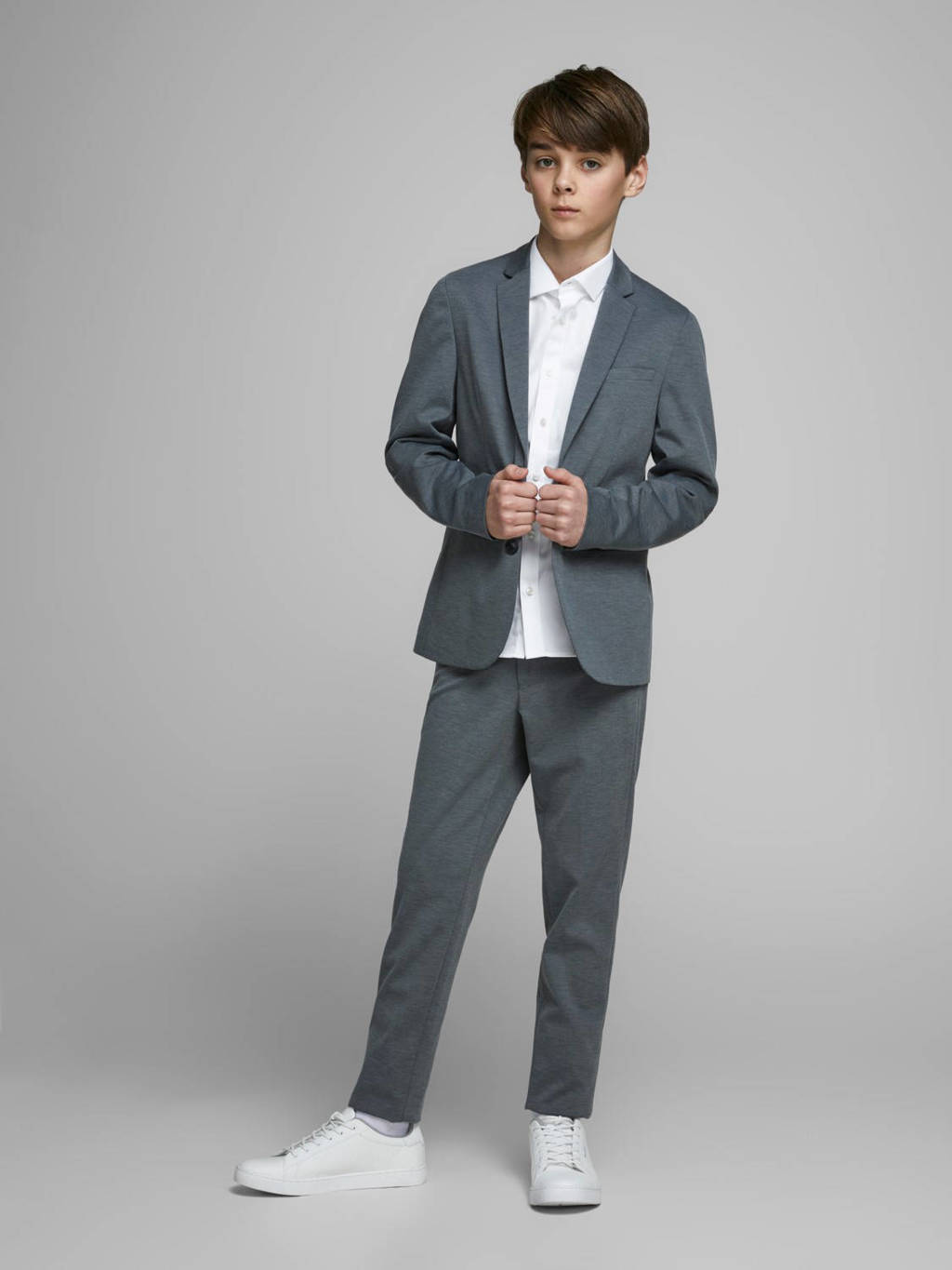 JACK & JONES overhemd JPRPARMA wit