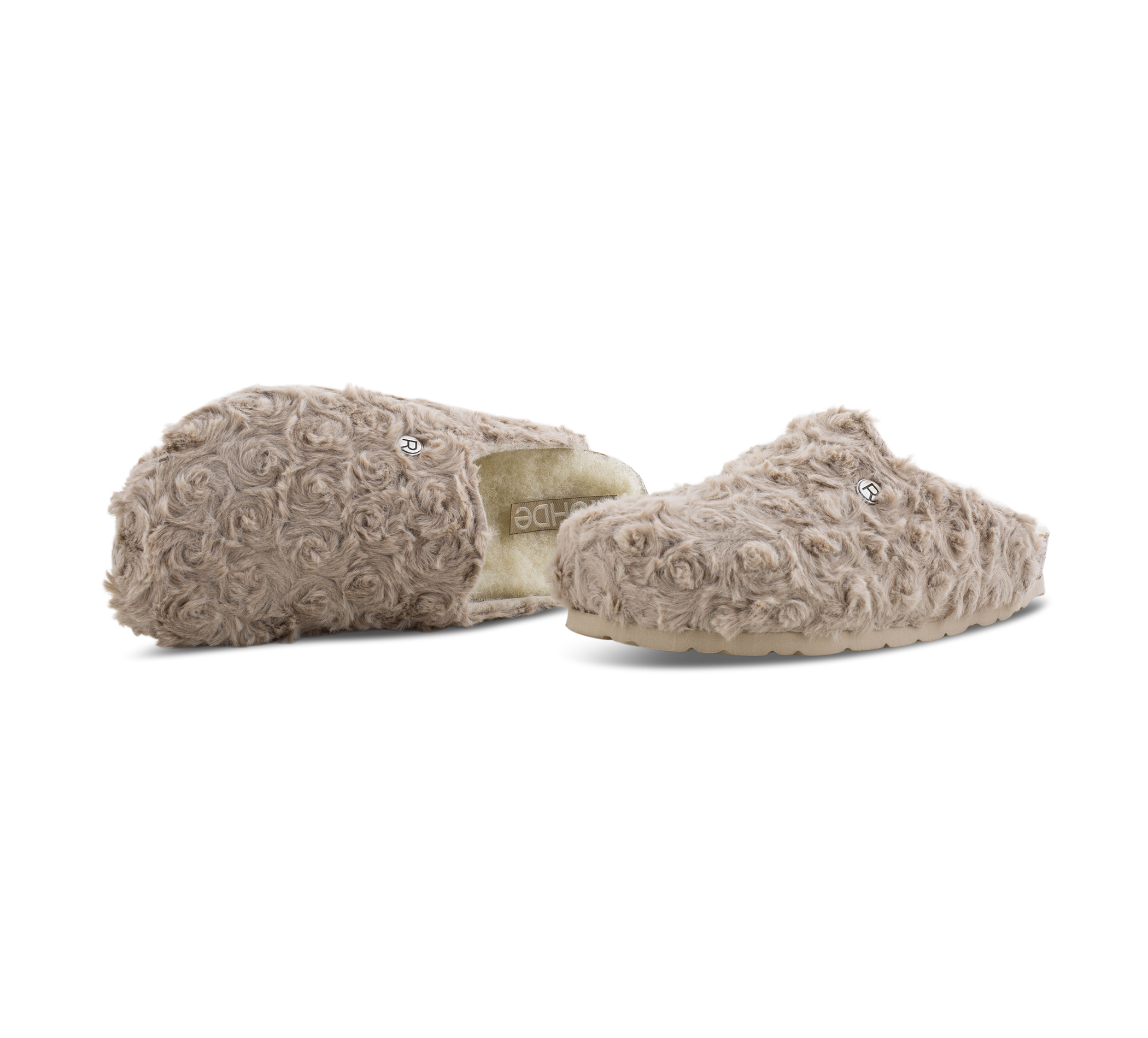 Rohde Alba - Geschlossene Hausschuhe beige/taupe