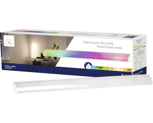 tint LED onderkast/vloer/wandlamp 750 lm 1800-6500 K RGB Talpa wit - Compatibel met SMART HOME van hornbach