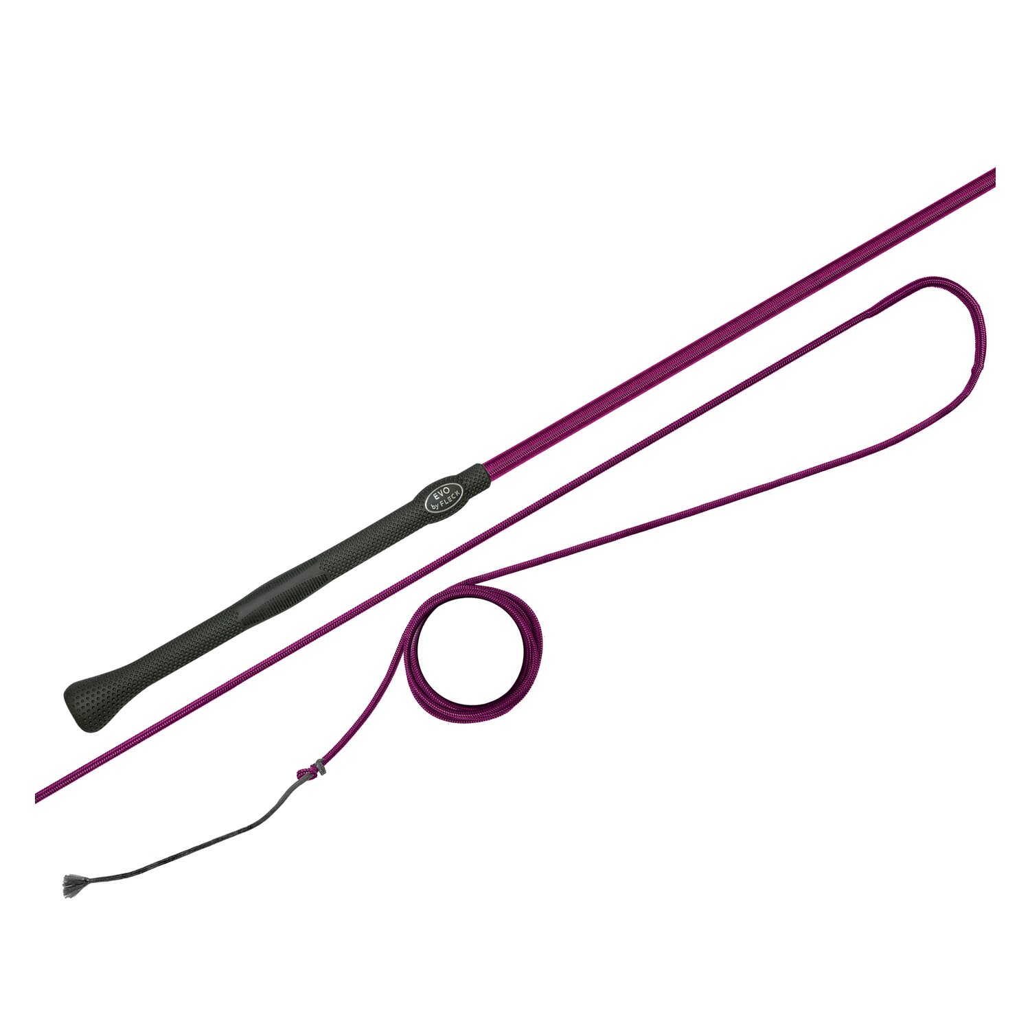 FLECK Longierpeitsche EVOLUTION  - brombeer