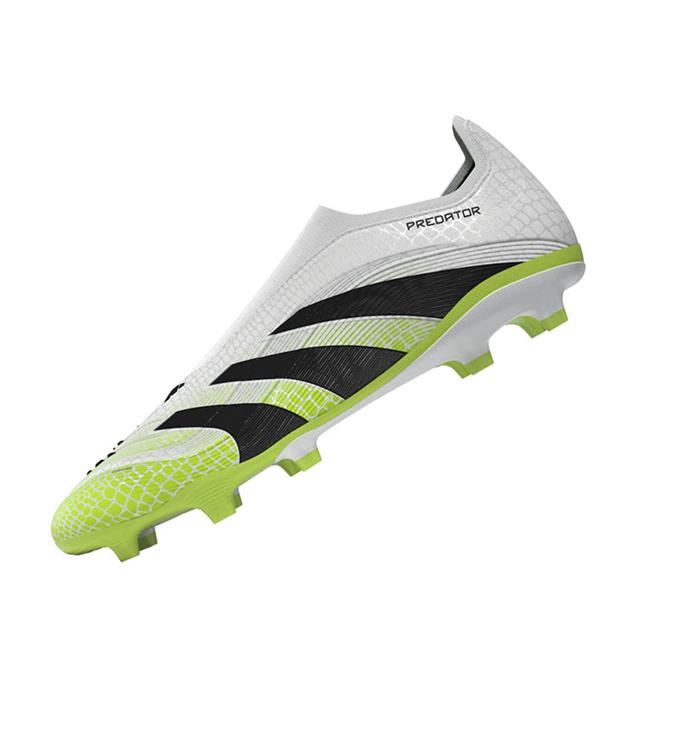 Aiddas Predator League Laceless FG/MG JI1169 FTWWHT-CBLACK-LUCLEM