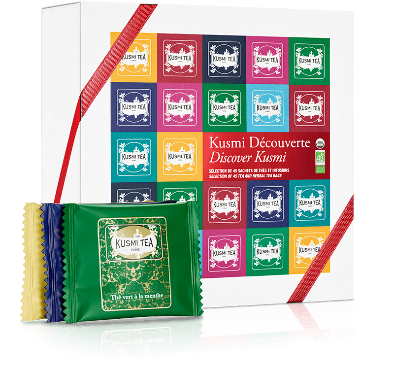Coffret Kusmi Découverte bio-Thé et infusion en sachet