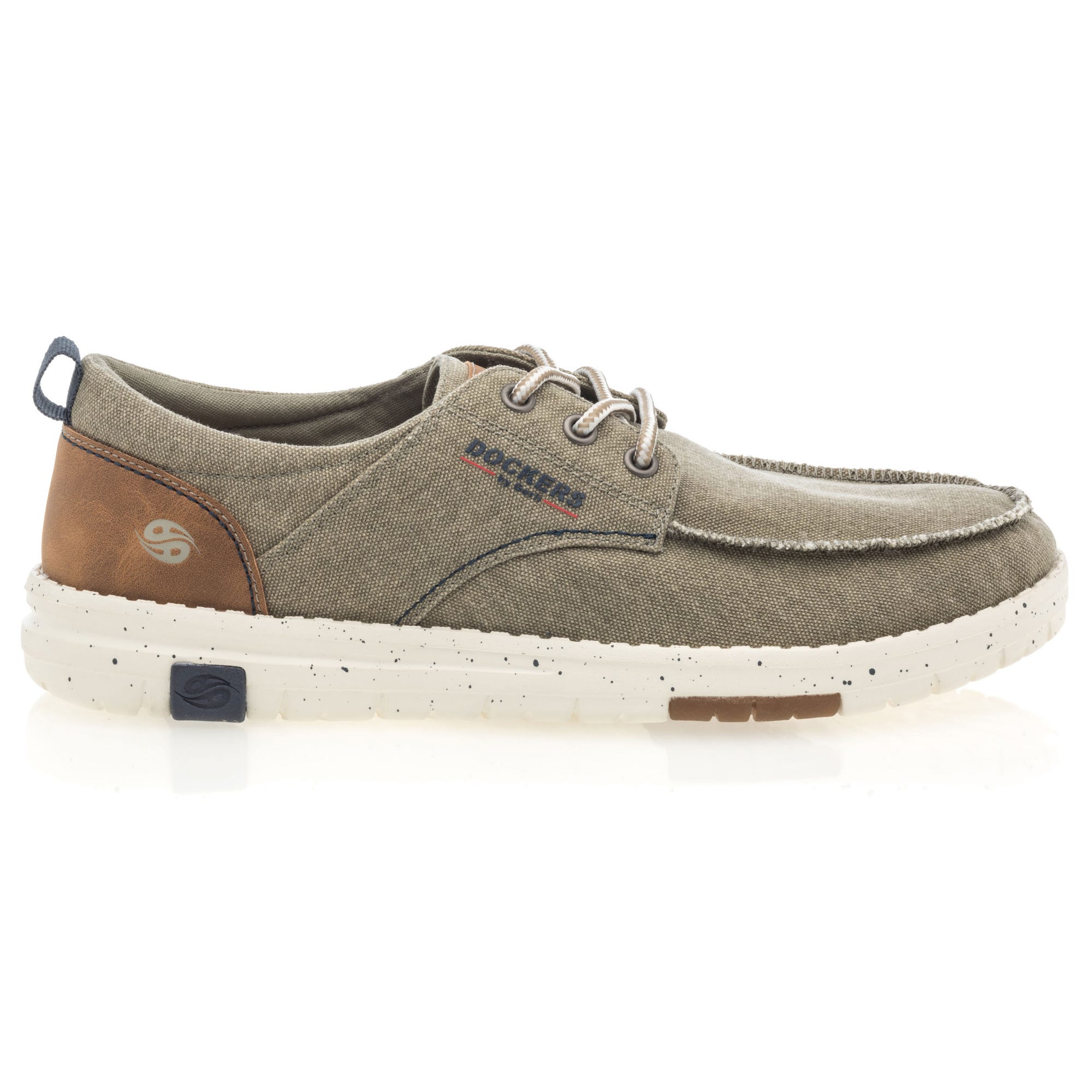 Baskets en toile Homme kaki