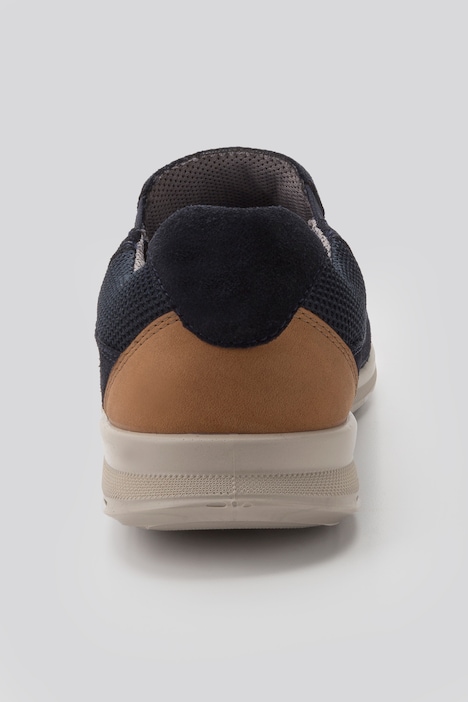 Slipper, Jomos, Leder-Mesh-Mix, bis Gr. 50