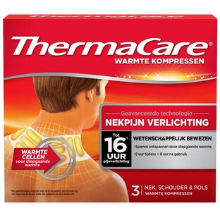 ThermaCare Warmte Kompressen Nek Schouder Pols 3ST