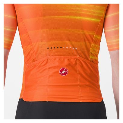 Maillot Manches Courtes Castelli Climber's 3.0 SL2 Orange