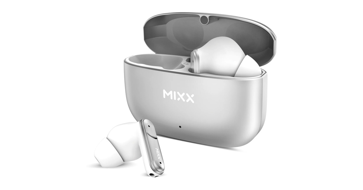 MIXXStreamBuds Custom 3 True Wireless Earbuds  headset  (Zilver)