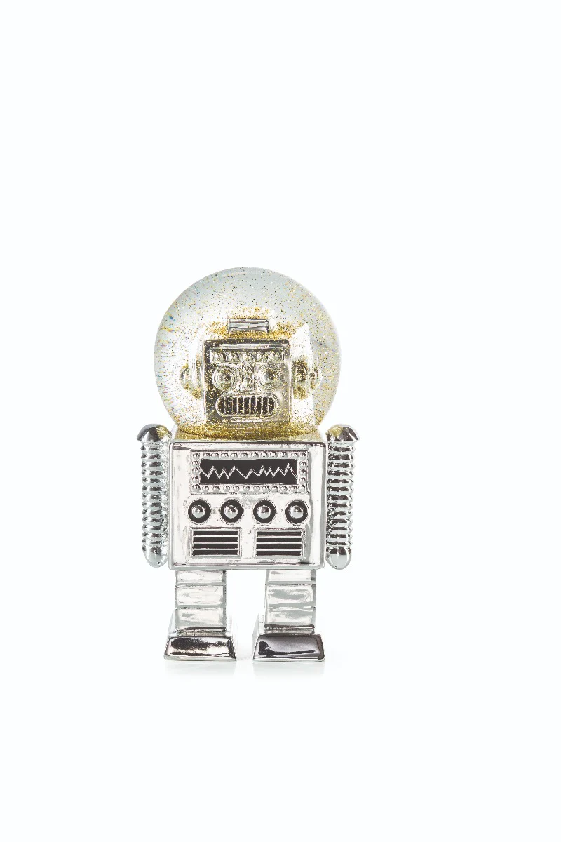 Donkey  The Robot summerglobe - sølvfarvet