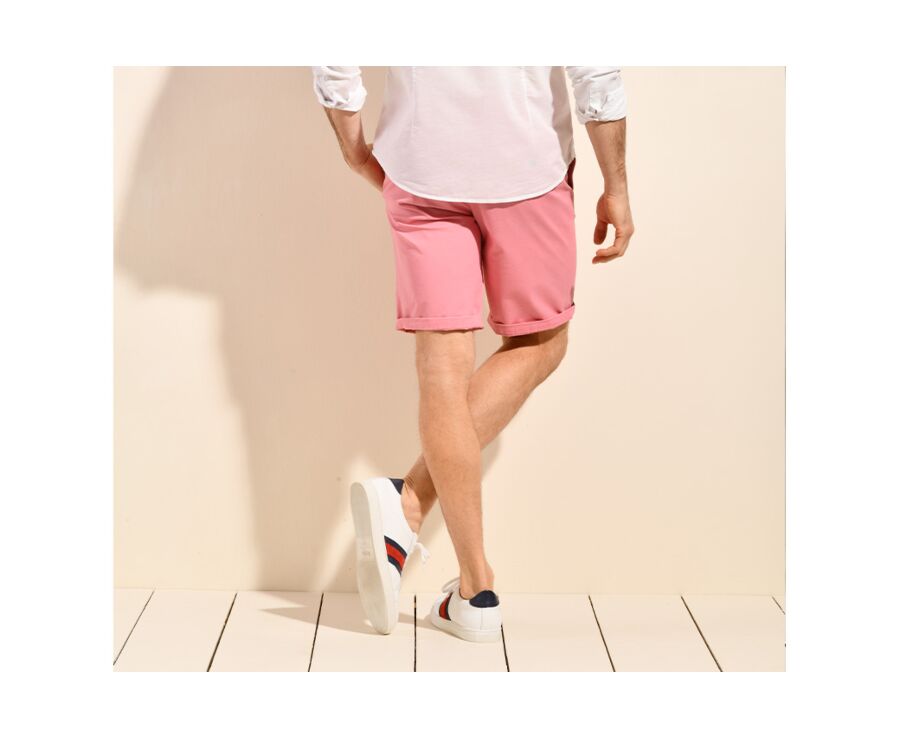 Bermuda chino homme Rose Vintage - BARRY