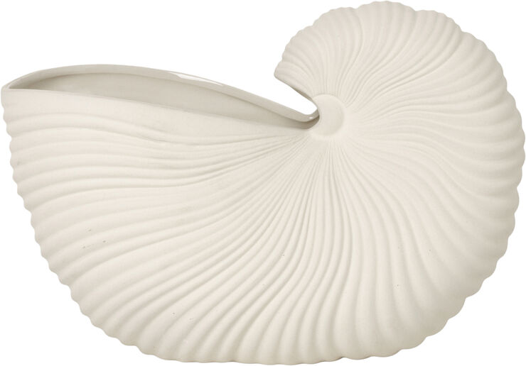 ferm LIVING Shell Pot - Off White Off-white