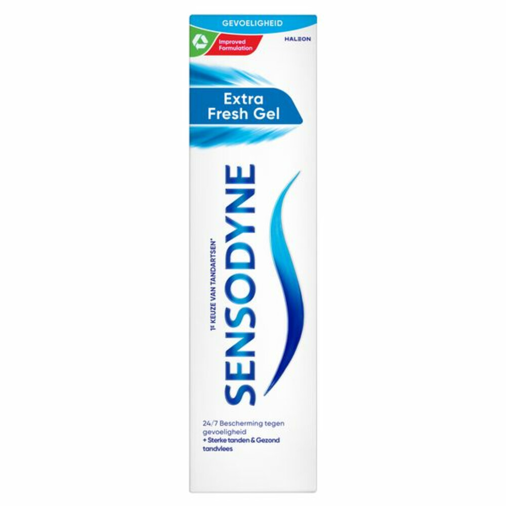 3x Sensodyne Tandpasta Extra Fresh Gel75 ml