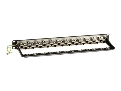 Black Box CAT6a - Patch-panel - CAT 6a - 1U - 19