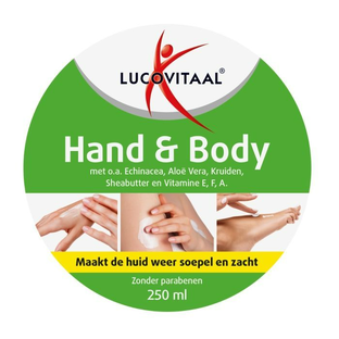 Lucovitaal Hand & Body Crème Echinacea en Aloë Vera 250ML