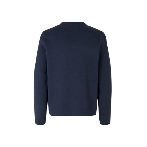 Samsøe Samsøe Gunan Crew Striktrøje, Sky Captain, XL