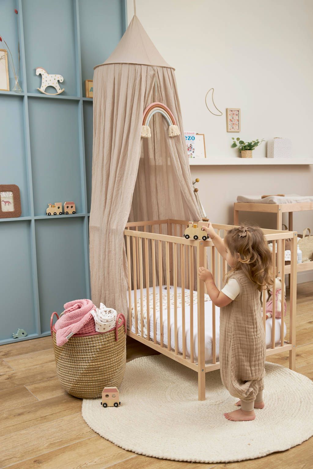 hydrofielebaby zomer slaapoverall jumper Sand