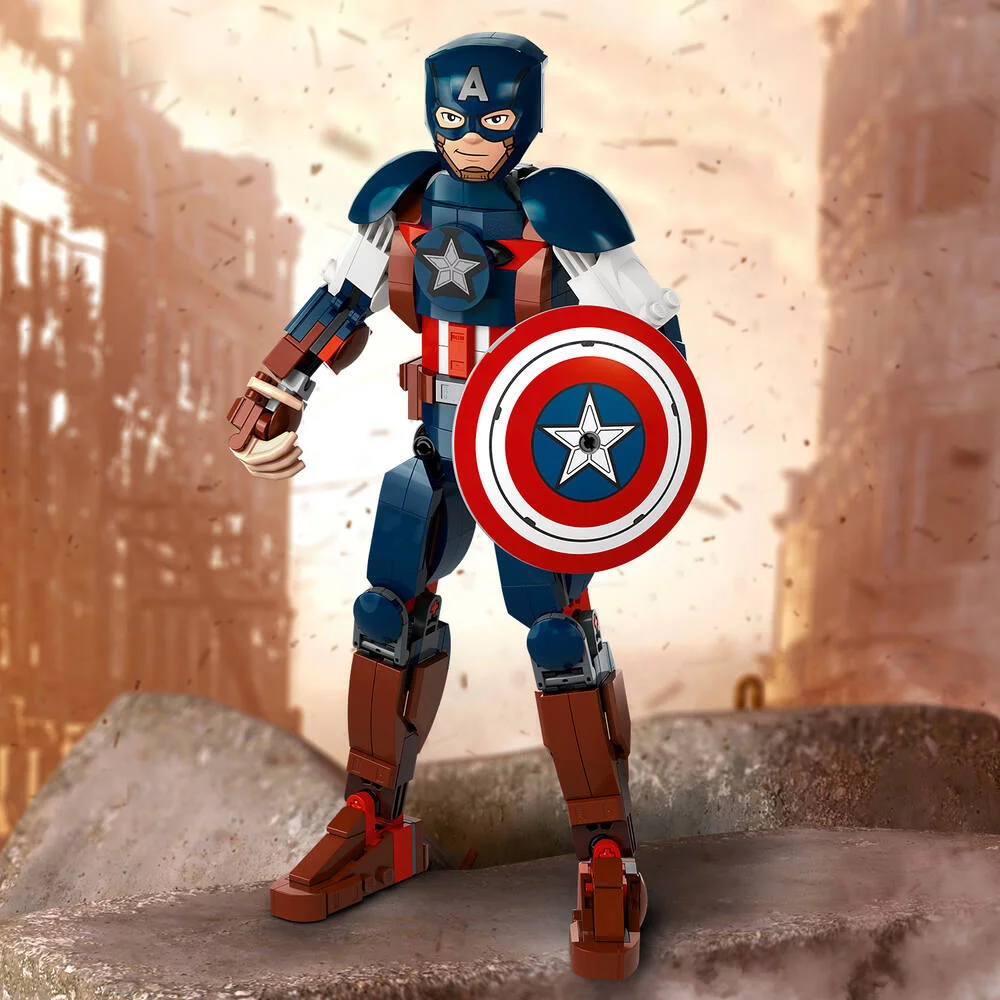 LEGO®MARVEL SUPER HEROES™76258 - LA FIGURINE DE CAPTAIN AMERICA