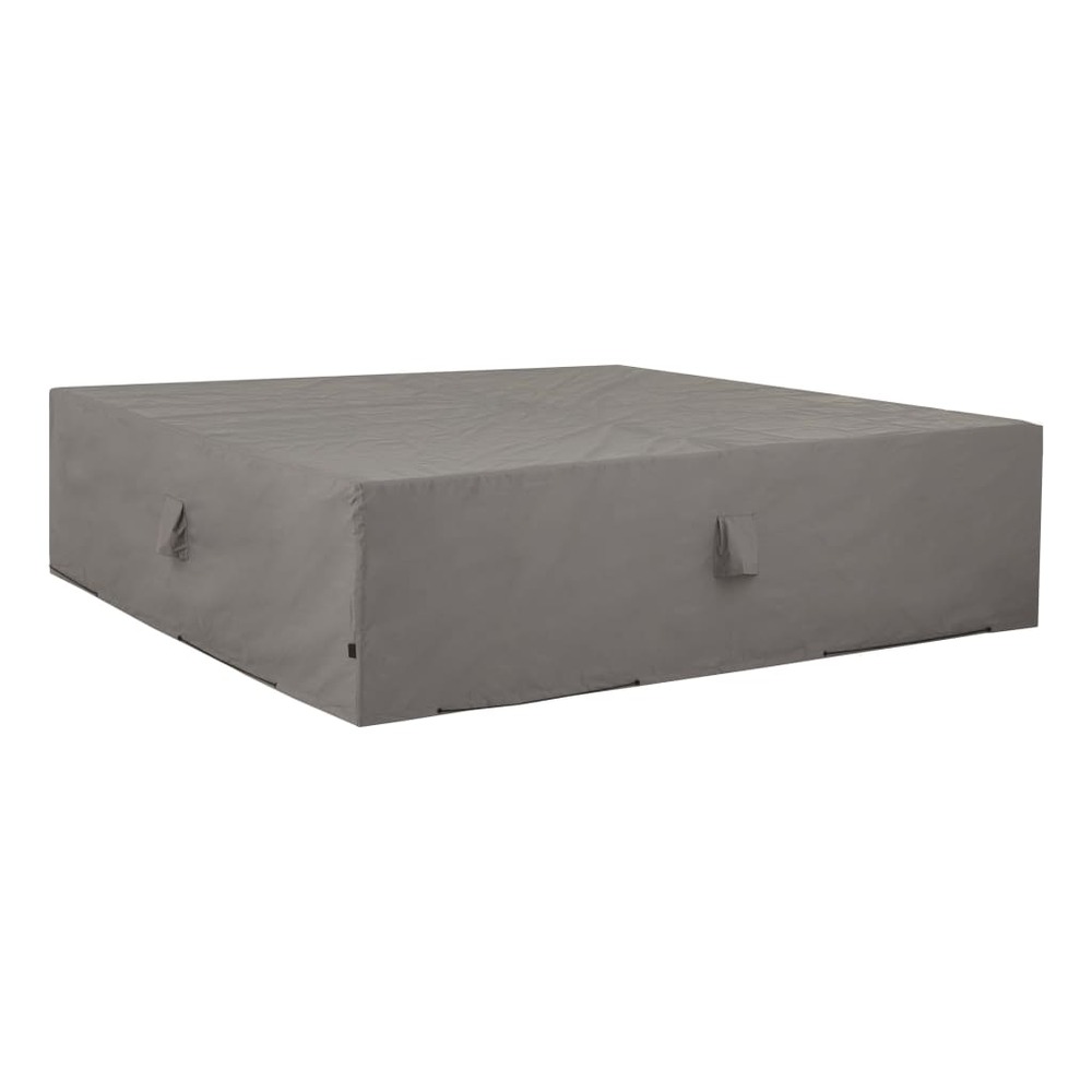 Housse de meubles d'extérieur 400 x 300 x 70 cm gris