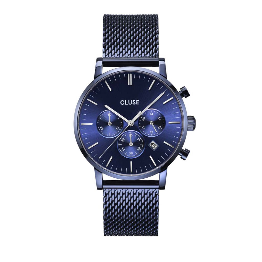 Montre Cluse Aravis Bleu